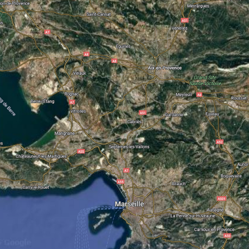 Carte - zones d'intervention Conciergerie Morreno